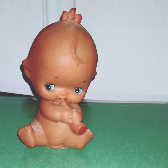 Vintage Kewpie look a like rubber doll - Picture 2 of 7